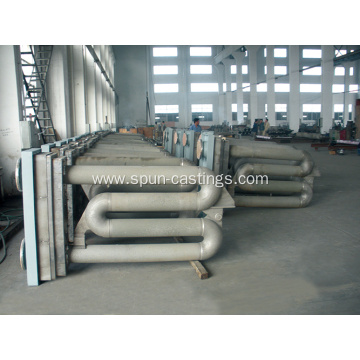 High temperature resistant electric heating radiant tube